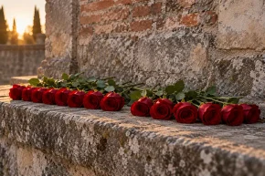 Trece rosas rojas