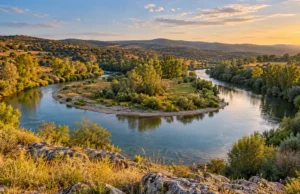 En un meandro del río