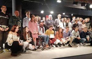 Calurosa acogida de Cuéllar a la Gala Regional de Triatlón