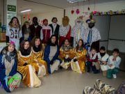 Tábara recibió ayer tarde-noche a Sus Majestades Los Reyes de Oriente con júbilo y algarabía.