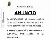LOS NICHOS DE NUEVA CONSTRUCCIÓN YA ESTÁN DISPONIBLES