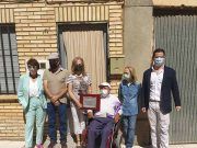 El Ayuntamiento de Tábara agasaja a D. Cesáreo Fernández Fresno en su Cenetenario
