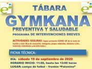 Tábara GYMKANA preventiva y saludable