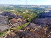 El Consejo de Ministros autoriza 500.000 euros en obras de emergencia en las zonas afectadas por el grave incendio forestal iniciado en Lober de Aliste el pasado verano