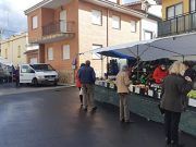 Poca afluencia en el mercadillo de Tábara