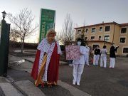 Fugaz recorrido de SS. MM. Los Reyes Magos por Tábara