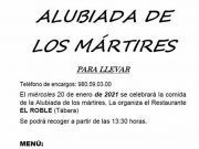 Alubiada de los Mártires