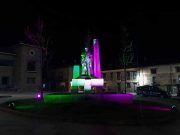 Tábara se ilumina para visibilizar el día de las enfermedades raras