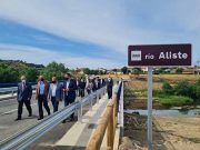 Concluidas las obras del nuevo puente de Domez de Alba con una inversión de más de 900.000 euros