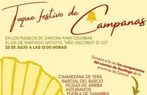 Tábara se una a las campanadas en el Xacobeo
