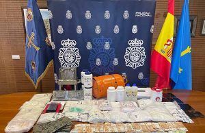 La Policía Nacional desarticula un grupo criminal organizado dedicado a la distribución de cocaína en Asturias