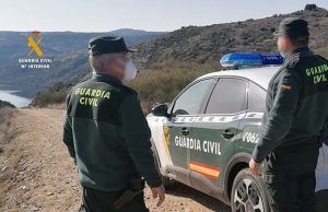 La Guardia Civil auxilia a un varón desorientado perdido en la zona de los Arribes del Duero