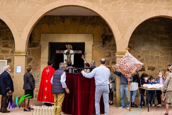 Procesión del Bendito Cristo de la Capilla en Tábara 32