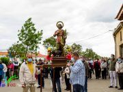 Tras dos años sin procesión, San Isidro bendijo los campos de Tábara.