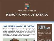 Proyecto participativo – MEMORIA VIVA DE TÁBARA