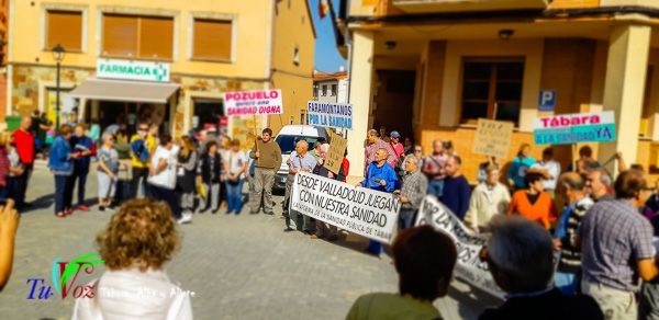 LA PLATAFORMA POR UNA SANIDAD PÚBLICA DIGNA, DE LA ZONA BÁSICA DE SALUD DE TÁBARA, UN SÁBADO MÁS SALE A LA CALLE 3