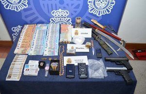 La Policía Nacional desarticula un punto de venta de sustancias estupefacientes y telecoca en el centro de Zamora