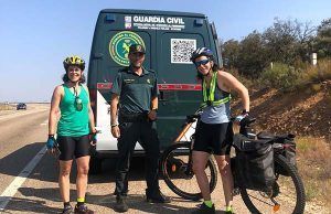 La Guardia Civil auxilia a dos peregrinos que realizaban el Camino de Santiago por diferentes itinerarios de esta provincia