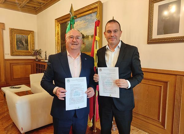 El presidente de la Diputación de Zamora recibe al presidente de ADIZA en el Día Mundial de la Diabetes 1