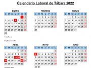 Calendario Laboral de Tábara
