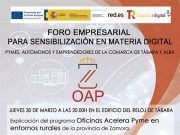 Foro empresarial para sensibilización en material digital
