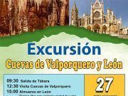 Excursión a las Cuevas de Valporquero y León