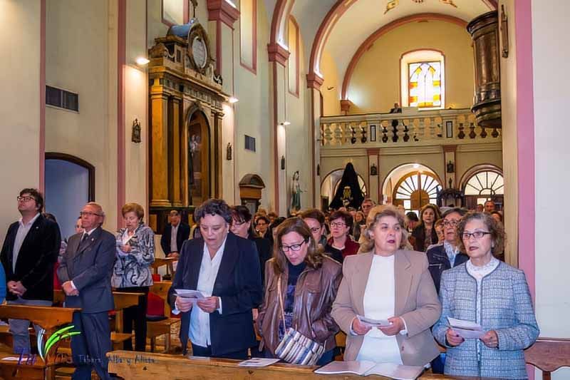 Tábara celebró ayer la liturgia del Jueves Santo con una sencilla pero emotiva ceremonia 3