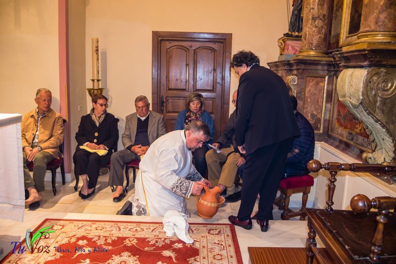 Tábara celebró ayer la liturgia del Jueves Santo con una sencilla pero emotiva ceremonia 10