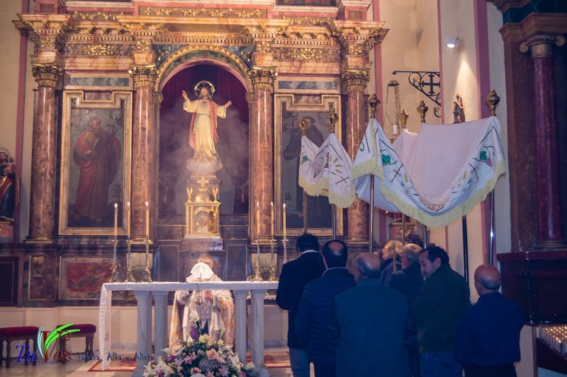 Tábara celebró ayer la liturgia del Jueves Santo con una sencilla pero emotiva ceremonia 14