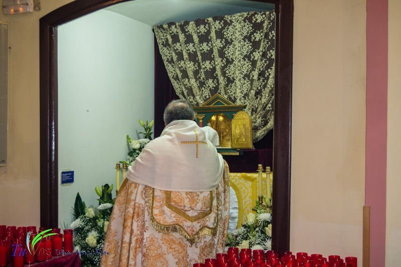 Tábara celebró ayer la liturgia del Jueves Santo con una sencilla pero emotiva ceremonia 18