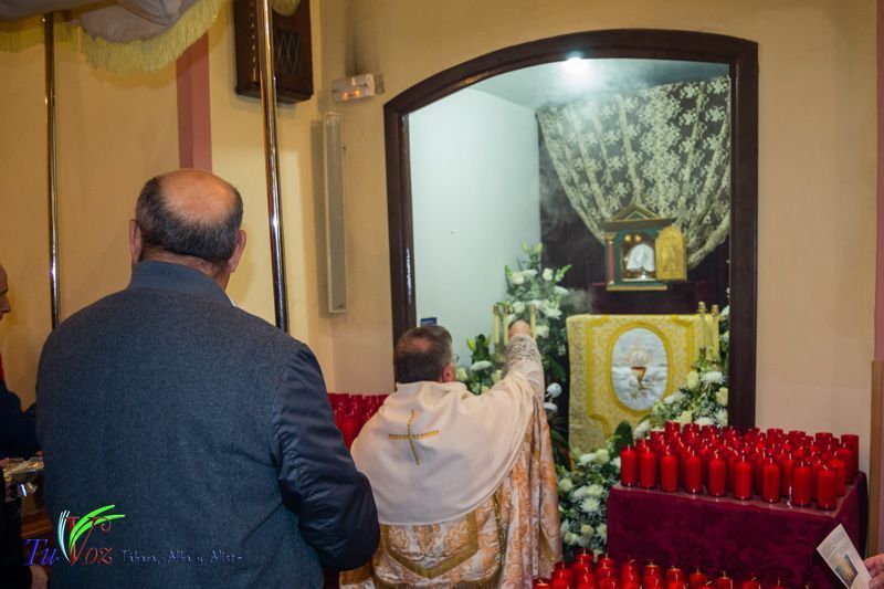 Tábara celebró ayer la liturgia del Jueves Santo con una sencilla pero emotiva ceremonia 19