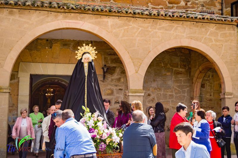 Con la procesión de Santo Encuentro, Tábara despide una Semana Santa que ha podido disfrutar de un tiempo veraniego. 6