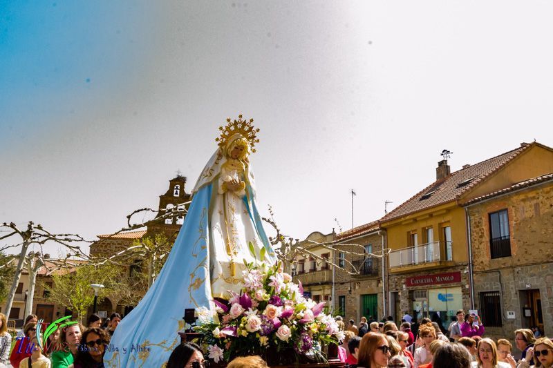 Con la procesión de Santo Encuentro, Tábara despide una Semana Santa que ha podido disfrutar de un tiempo veraniego. 25