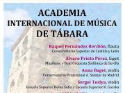 Tábara contará con la primera Academia Internacional de música, este verano