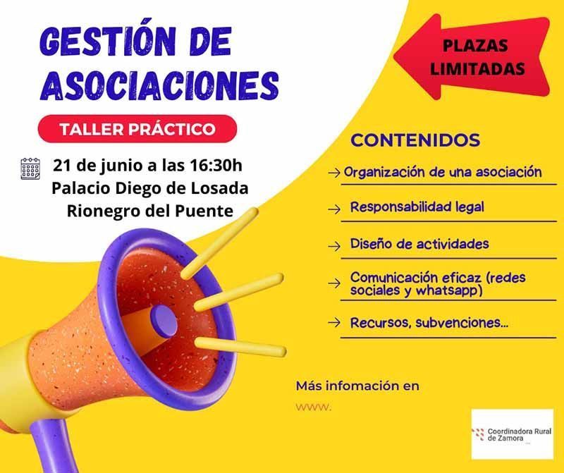 Gestión de Asociaciones en Rionegro del Puente 1