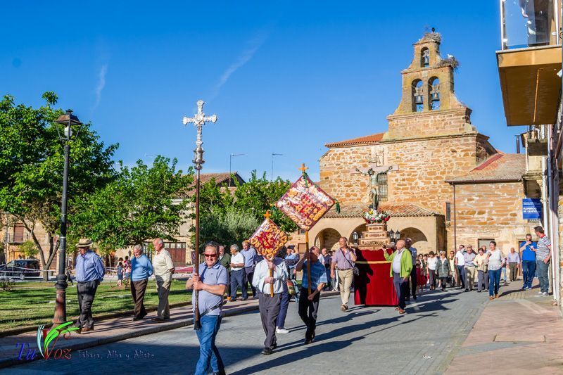 Procesión en Tábara del Bendito Cristo de la Capilla 9