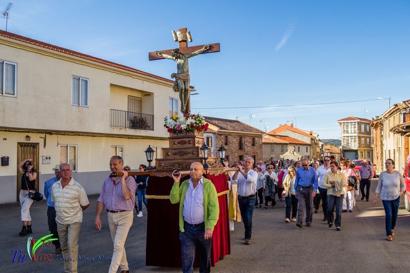 Procesión en Tábara del Bendito Cristo de la Capilla 12