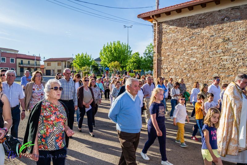 Procesión en Tábara del Bendito Cristo de la Capilla 14