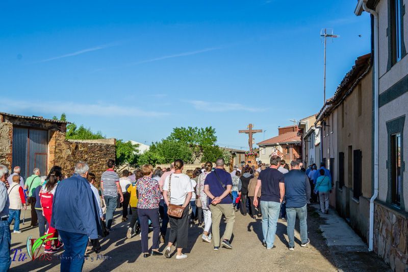 Procesión en Tábara del Bendito Cristo de la Capilla 15