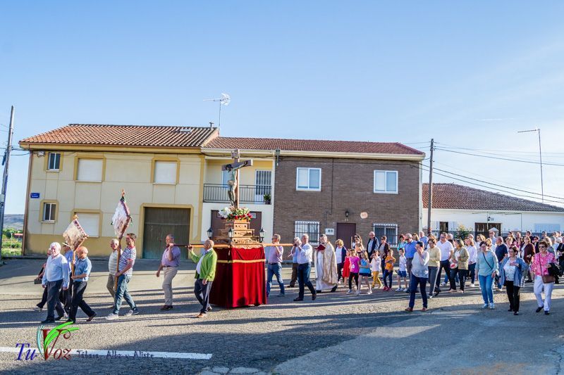 Procesión en Tábara del Bendito Cristo de la Capilla 17