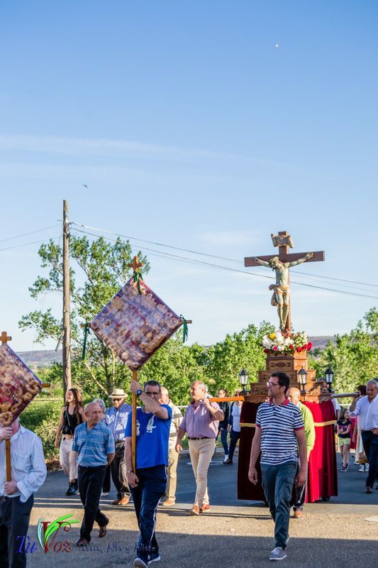 Procesión en Tábara del Bendito Cristo de la Capilla 51