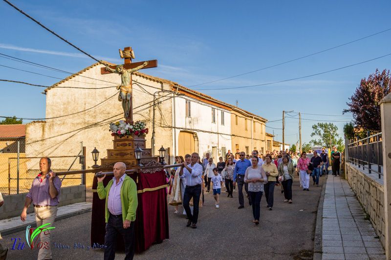 Procesión en Tábara del Bendito Cristo de la Capilla 22