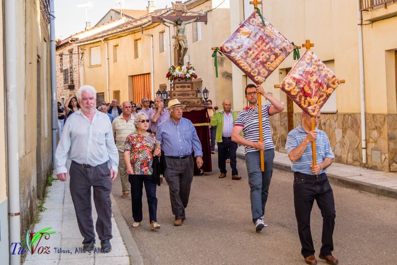 Procesión en Tábara del Bendito Cristo de la Capilla 23