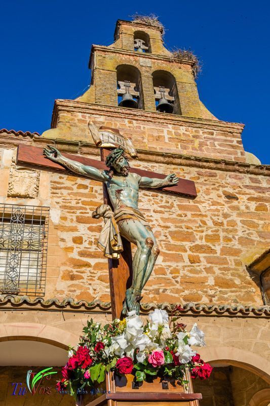 Procesión en Tábara del Bendito Cristo de la Capilla 53