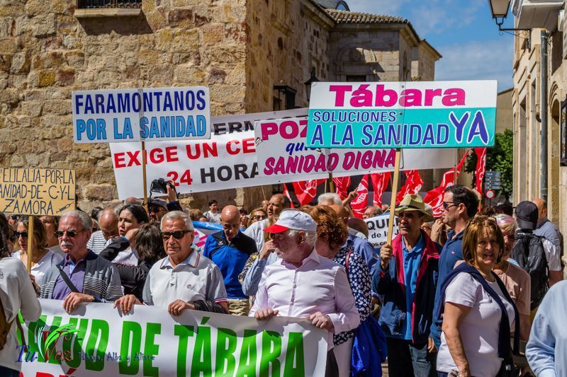 Miles de zamoranos se unen para defender la Sanidad Pública 8