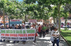 LA PLATAFORMA POR UNA SANIDAD PÚBLICA DIGNA DE LA ZONA BÁSICA DE SALUD DE TÁBARA, UN DÍA MÁS EN SU LUCHA.