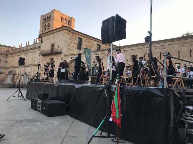La Banda de Música de Zamora estrena dos obras en el concierto de hoy 22 de junio. 1