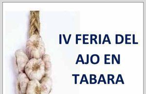 Tábara se prepara para celebrar la cuarta edición de la Feria del ajo