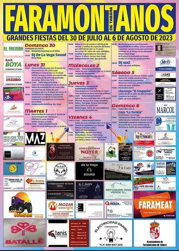 Semana Cultural de Faramontanos de Tábara: Una Fiesta Llena de Tradición y Diversión 1