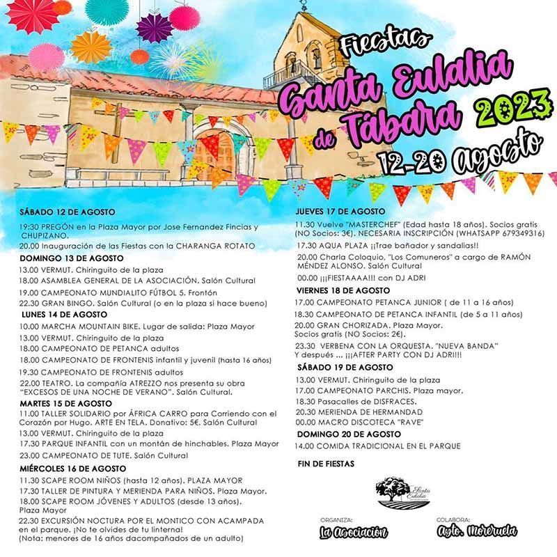Santa Eulalia de Tábara celebra su semana cultural 1